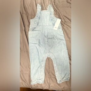 Carters Blue Denim Overalls 6m